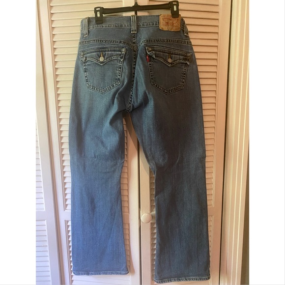 Levi’s vintage low rise flare jeans Size 12M - Picture 2 of 4